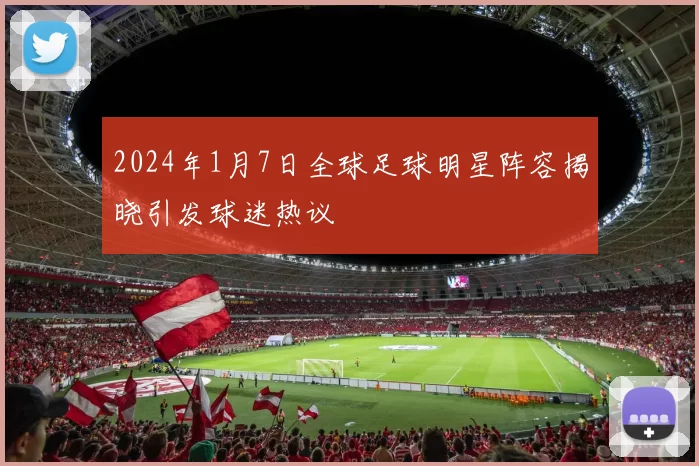 2024年1月7日全球足球明星阵容揭晓引发球迷热议