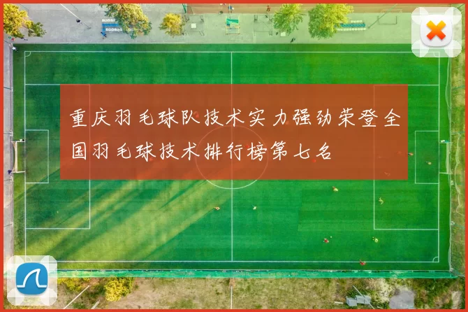 重庆羽毛球队技术实力强劲荣登全国羽毛球技术排行榜第七名