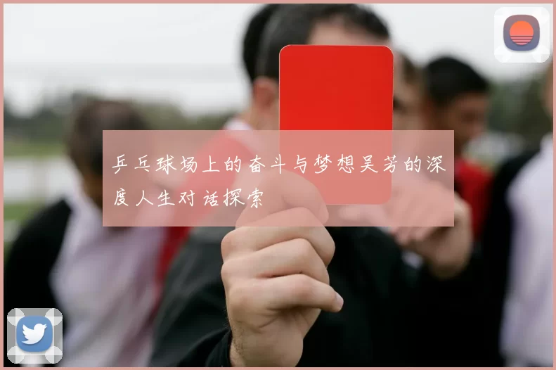 乒乓球场上的奋斗与梦想吴芳的深度人生对话探索